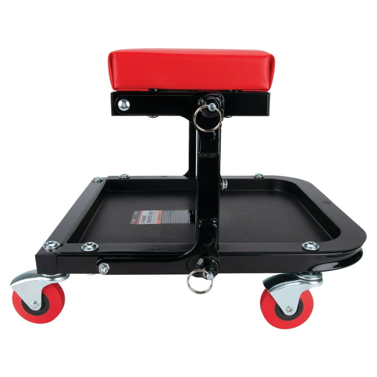 Performance Tool W85021 Folding C-Frame Creeper Rolling Work Seat