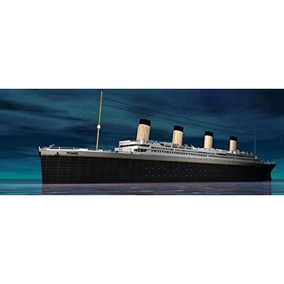 Titanic Edible Image Icing Cake Topper for Quarter Sheet Cake, by TNCT