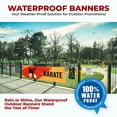 thumbnail image 5 of Karate Large Banners and Signs for Outdoor by DreamController-Polyester Banner with 4 Holes for Easy Hang Indoor & Outdoor| 6x2 Feet UV & Water Resistant HD Banner| Made in USA, 5 of 6