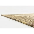thumbnail image 3 of Unique Loom Lines Indoor/Outdoor Border Rug Beige/Brown 7' 10" x 11' 4" Rectangle Border Contemporary Perfect For Patio Deck Garage Entryway, 3 of 7