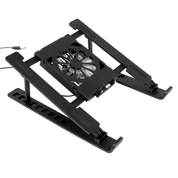 Universals Ergonomic Laptop Tablets Stand Foldable Cooling Base With Multiple Speed Quiet Fan