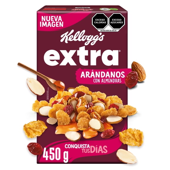 Cereal Kellogg's Extra Arándano con Almendras 450g