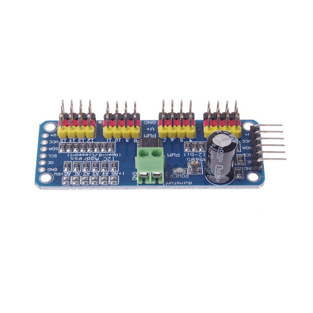 PCA9685 16-Channel 12-bit PWM Servo motor Driver IIC interface Module ...