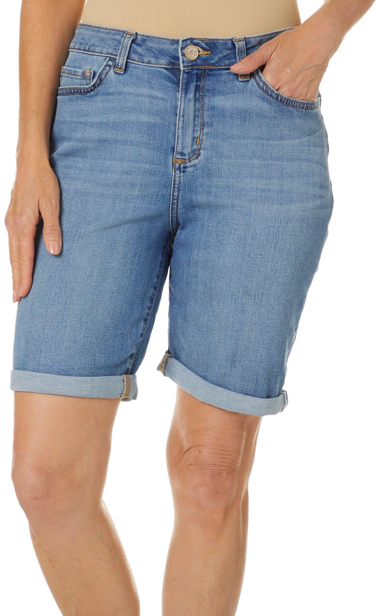 Lee Lee Womens Legendary Regular Fit Bermuda Shorts