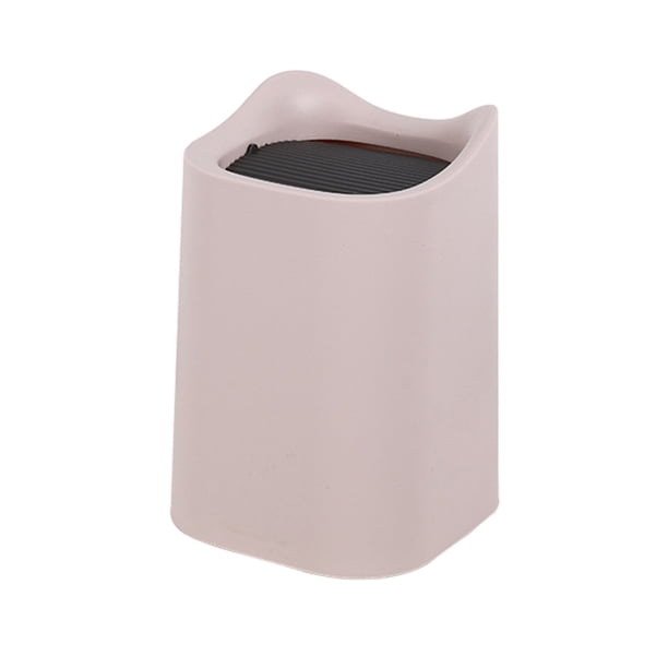 Cesta de papel pequeña Inteprter creativa orejas de gato PP simple minimalista Cubierta batido rosa