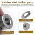 thumbnail image 5 of Universal Bicycle Trailer Axle Adapter Heavy Duty Stainless Steel Coupler with Anti-Lock Design for, 5 of 5