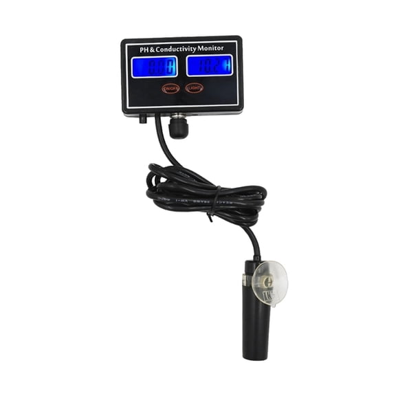 PH EC Conductivity Monitor Meter Water Quality Tester Accuracy PH EC Real-Time Monitoring