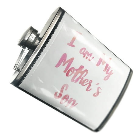 

NEONBLOND Flask I am My Mother s Son Mother s Day Pink Watercolor