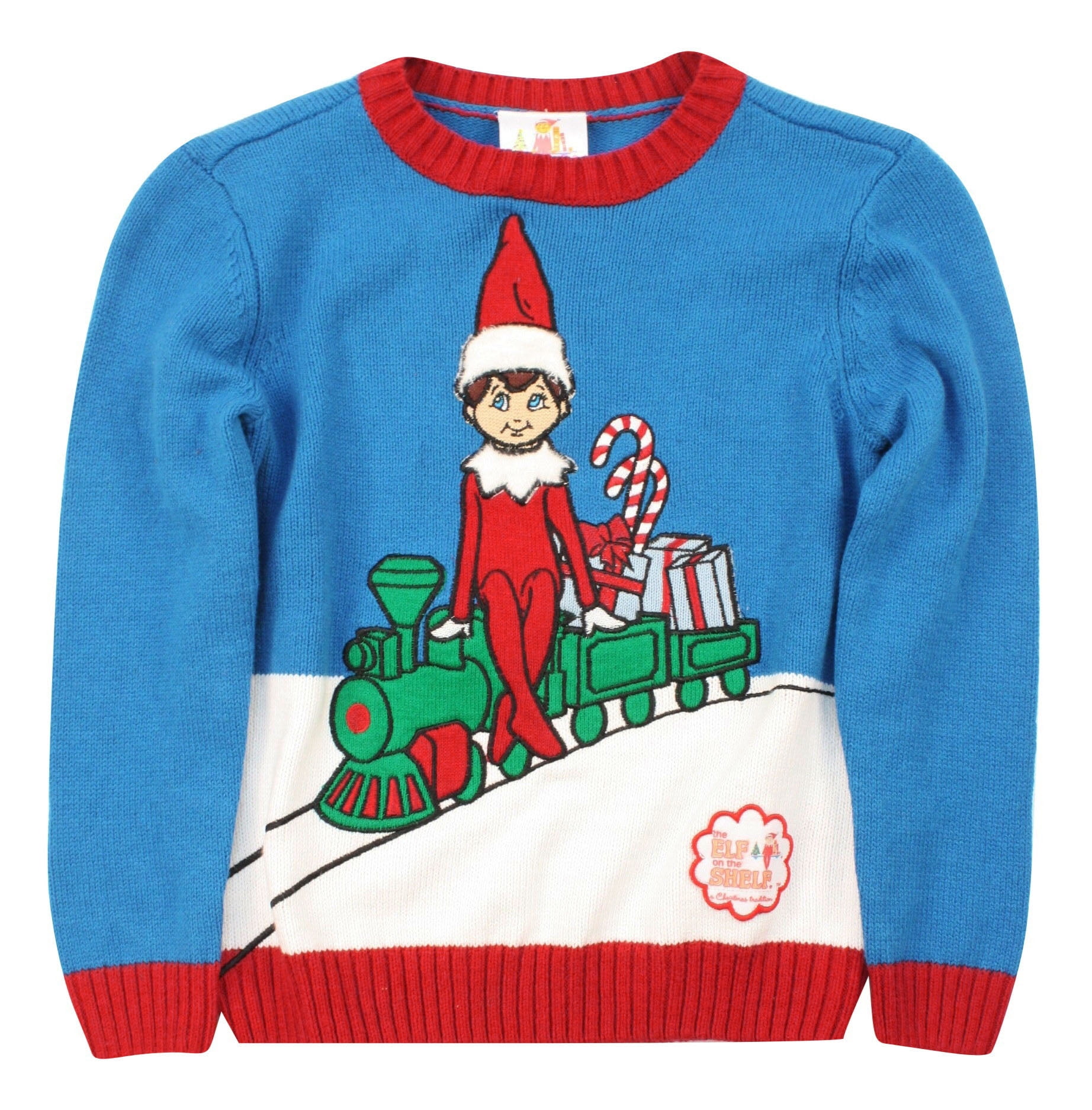elf on the shelf ugly christmas sweater