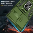 thumbnail image 7 of Feishell Cases for Samsung Galaxy S23 Ultra 5G Case [Military Grade Drop] Heavy Duty Silicone Rugged Shockproof for Samsung Galaxy S23 Ultra 5G Phone Case with Ring Kickstand Hard, Darkgreen, 7 of 7