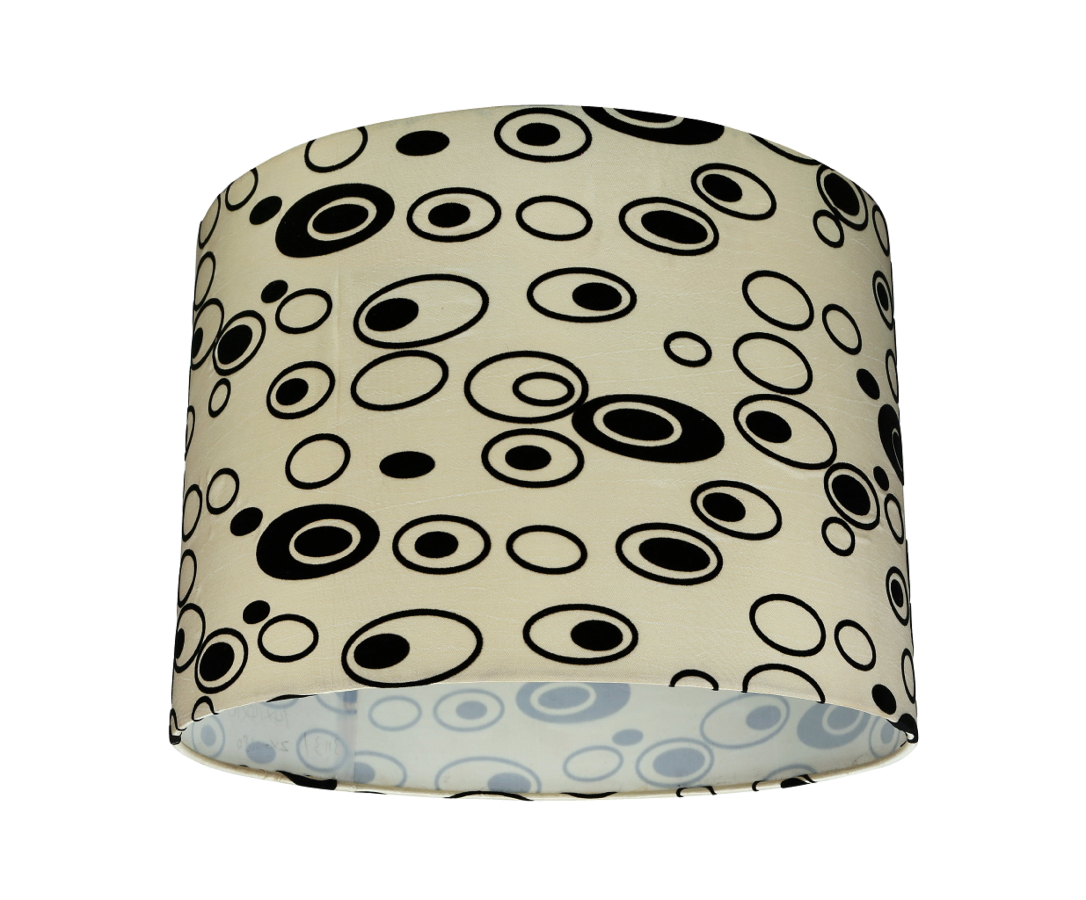 Aspen Creative 31131 Transitional Hardback Drum (Cylinder) Shaped Spider Construction Lamp Shade in Off White, 14" wide (14" x 14" x 10")