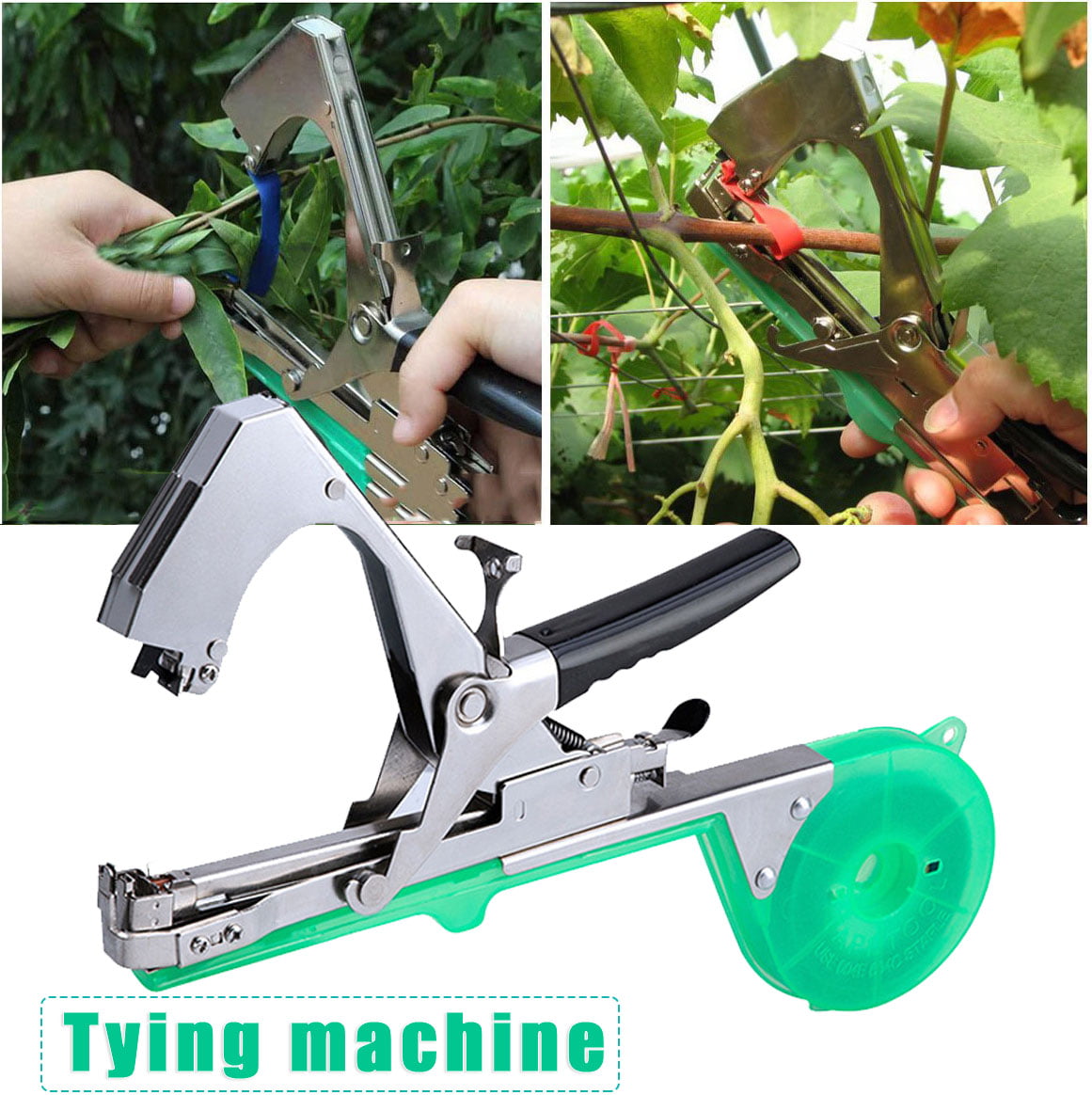 Labor Saving Fruit Vegetable Branch Vine Stem Tying Machine Tape Binding Tool 0 