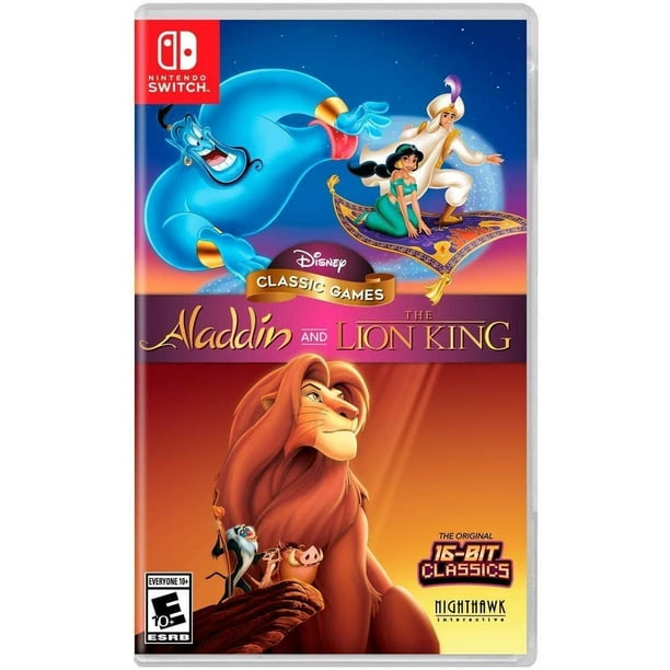 Jeux classiques Nintendo Disney : Aladdin et le Roi Lion 