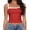 Red, variant on Women's Clothing Design Girl Versatile Lace Suspenders Base Shirt 90s Top Women 1x Tops Women Tang Tops Business Shirts Women plus Size Undershirt Athletic Wear Any Day Tops for Women