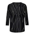 thumbnail image 5 of Fewfanhot Womens Tops Loose Fit Dressy Casual Blouse Flowy Shirts to Wear with Leggings, 5 of 9