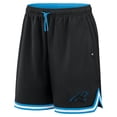 thumbnail image 4 of Men's Fanatics Black Carolina Panthers Fearless Drive Shorts, 4 of 5