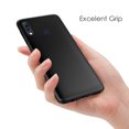 thumbnail image 4 of Asus Zenfone Max Pro (M2) ZB631KL TPU Case, [Satiny Touch], Translucent Matte case with Soft Edges, Shockproof Phone Case, Black, 4 of 7