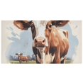 thumbnail image 2 of Cows Grassland 3 Ring Binders 1.5 inch Hardcover File Folders with Interior Pockets A4 Size Organizer for School Office Hospital Set of 2, 2 of 8
