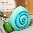 thumbnail image 4 of Alpine Corporation 7"H Polyresin Swirl Snail Lawn & Garden Statue Décor, 4 of 12