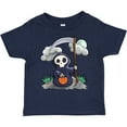 thumbnail image 3 of Inktastic Halloween Trick or Treating Cute Grim Reaper Boys or Girls Toddler T-Shirt, 3 of 5