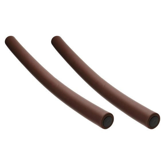 GAXIRE Trolley Handle Cover Stroller Replacement Handle Sleeves Coffee 2Pcs