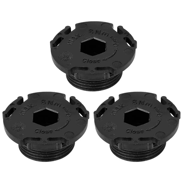 3uds ABS Coche Motor Aceite Drenaje Tapón Reemplazo 11137605018