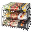 thumbnail image 4 of Estante para latas Kitchen Details 37x29x28 cm negro de 3 niveles, 4 of 5