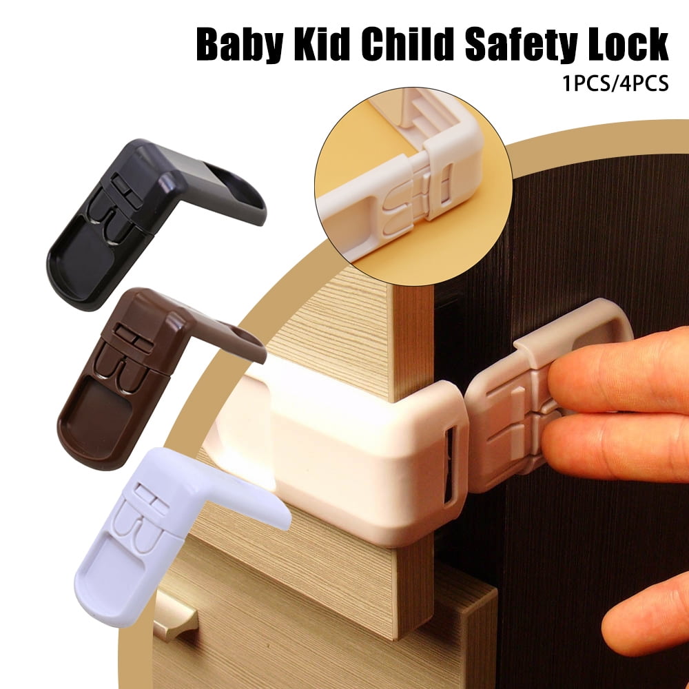 NEW KIDS CHILD BABY PET PROOF DOOR FRIDGE CUPBOARD CABINET DRAWER SAFETY LOCK 
