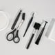 thumbnail image 5 of 17 PCS Eyebrow Trimmer Set Eyebrow Razor Scraping Eyebrow Comb Razor Eyebrow Clip Scissors Tweezers Makeup Tools Sets, 5 of 5