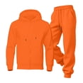 thumbnail image 4 of Homeyce Men's Sweatsuit Track Suits 2 Piece Set Full Zip Jogging Long Sleeve Athletic Casual Warm Up,Red 2XL, 4 of 6