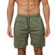 thumbnail image 1 of pstuiky Abreviatura para hombres, Pantalones cortos deportivos casuales de color sólido con cintura elástica y secado rápido para hombre Pantalones cortos cargo, 1 of 7