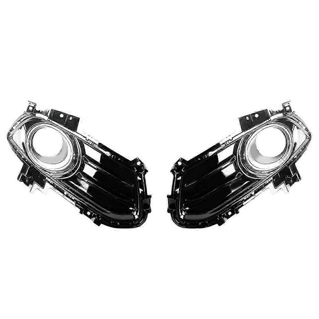 1Pair Fog Lamp Frame Front Bumper Fog Lamp Cover Fog Light Bezel for Fusion 2013-2016 FO1038136, FO