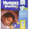 thumbnail image 3 of HUGGIES OverNites Diapers, Super Pak, (Choose Your Size), 3 of 4