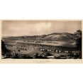 thumbnail image 3 of Gibson 18x11 Black Modern Framed Museum Art Print Titled - Camp Dennison Ohio - Gibson 1860, 3 of 5