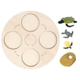 thumbnail image 4 of de Ciclo de de Vida Montessori Temprano # Educativo para Niños en Edad Preescolar , Tortuga Salvador Tablero de ciclo de vida, 4 of 8