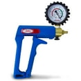 thumbnail image 2 of LeLuv Vacuum Pump Maxi Ergonomic with Release Valve and Rubber Protected Gauge Blue, 2 of 4