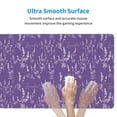 thumbnail image 4 of Pofeuu Lavender Flowers Print Mouse Pad,Rubber, Multipurpose Comfortable Waterproof Mousepad Desk Mat for Gamer Office Home, 4 of 8