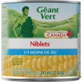 thumbnail image 3 of Green Giant 1/3 Less Salt Niblets, Whole Kernel Corn Niblets, 3 of 7
