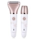 thumbnail image 1 of Maquinilla de afeitar eléctrica para mujeres, 2 en 1 Wet & Dry Lady Shaver para mujeres, portátil, impermeable, para bikini, depilación corporal para piernas, axilas, axilas, cara (oro rosa) Vhermosa, 1 of 9