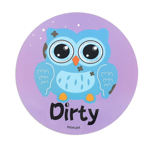 Set of 3 Dishwasher Cleaning Label Double-sided Magnet