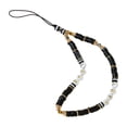 thumbnail image 4 of Pulsera ligera y encantadora con cuentas para teléfono Negro, 4 of 9