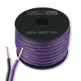 thumbnail image 1 of Cable de altavoz Sinus Live 16-18 AWG OFC 30,48 m morado/negro, 1 of 5