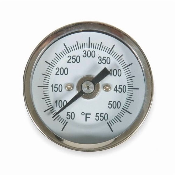 Manufacturer Varies Bimetal Thermom,2 In Dial,50 to 550F 1NFX7