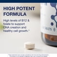 thumbnail image 4 of Metagenics Intrinsi Vitamin B12-Folate - Nervous System & Heart Health Support* - With Intrinsic Factor for Absorption* - Vitamin B12 & Folate - Methylcobalamin - 180 Tablets, 4 of 7