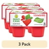 (3 pack) Dulce Cana Gelatin Snack Strawberry, 4pack / 3.8oz