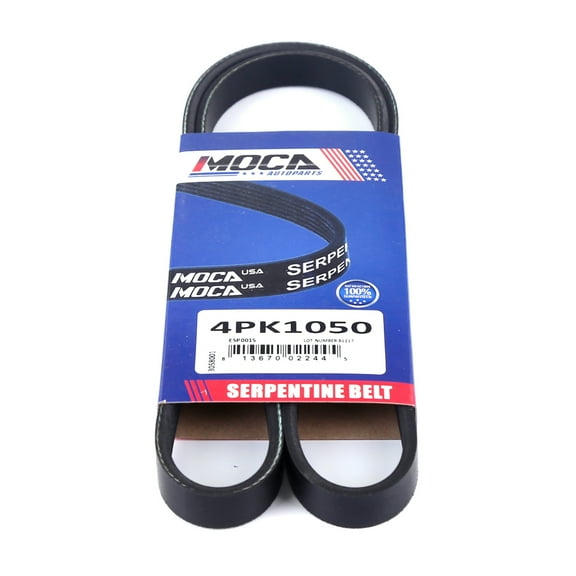 MOCA AUTOPARTS 4PK1050 Serpentine Belt Fit for 1997-1999 Mitsubishi Montero Sport 2.4L & 1984-1987 Plymouth Voyager 2.2L & 1996-2002 Toyota 4Runner 3.4L