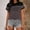 Pinks, variant on Tsesme Stripe Printed Short Sleeve T-Shirt for Women Round Neck Pullover Casual Tee 2026 Summer Comfy Daily Tops,Green-a,XL