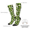 thumbnail image 4 of Naloa Green Fruit Knee Socks, High Socks Long Stretchy Sock Women Knee High Stocking, Long Socks for Women, 4 of 6