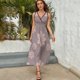 thumbnail image 5 of Floral Vestido Sin Mangas Para Mujer, Traje De, Ropa De Cumpleaños, Verano, 5 of 5