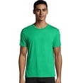 thumbnail image 2 of Hanes Mens Elevated Tee, 2XL, Kelly Green Triblend, 2 of 10